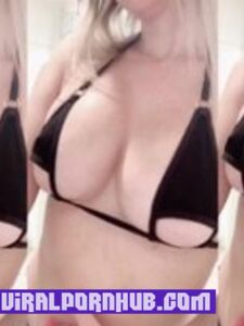 Vamplette Cosplay Lingerie Nera Nuda Trapelata