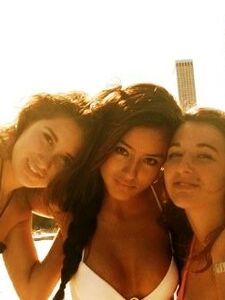 Actress Chloe Bennett Bikini Outting Pics