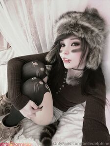 Belle Delphine Leaked Emo Raccoon Teasing Onlyfans Album