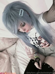Belle Delphine Leaked Emo Raccoon Teasing Onlyfans Album