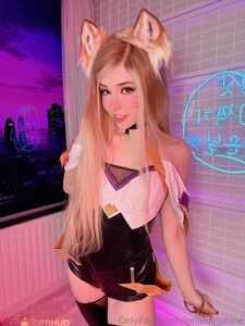 Косплей Белль Делфин Ахри (Лол) Нагие фотографии с раскрытой вагиной Onlyfans