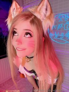 Belle Delphine Cosplay Ahri (Lol) Fotos de vagina nua espalhada Onlyfans
