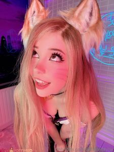 Belle Delphine Cosplay Ahri (Lol) Photos de chatte nue écartée Onlyfans