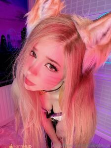 Belle Delphine Cosplay Ahri (Lol) Fotos de vagina nua espalhada Onlyfans