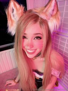 Belle Delphine Cosplay Ahri (Lol) Photos de chatte nue écartée Onlyfans