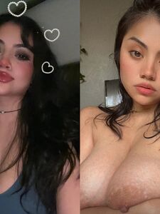 Latina voluptuosa Liz Mamá Leche
