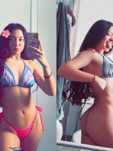 Caliente colombiana con un gran trasero redondo