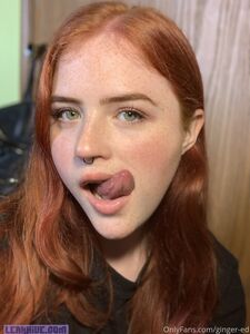 ginger-ed (auch bekannt als bluetiernen) exklusive OnlyFans geleakte Nacktbilder