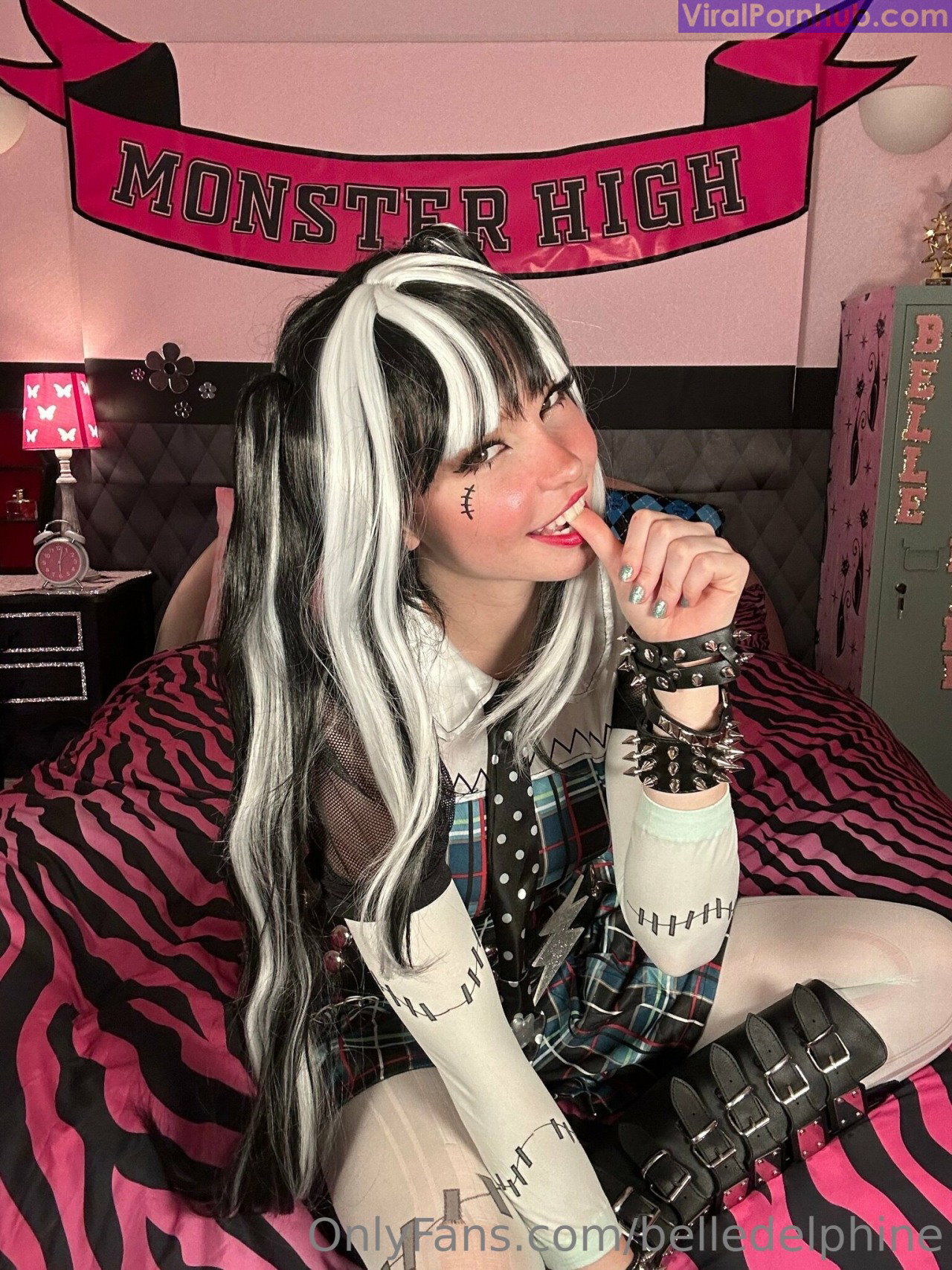 BelleDelphine Frankie Stein Cosplay Neueste Onlyfans Premium Leaks